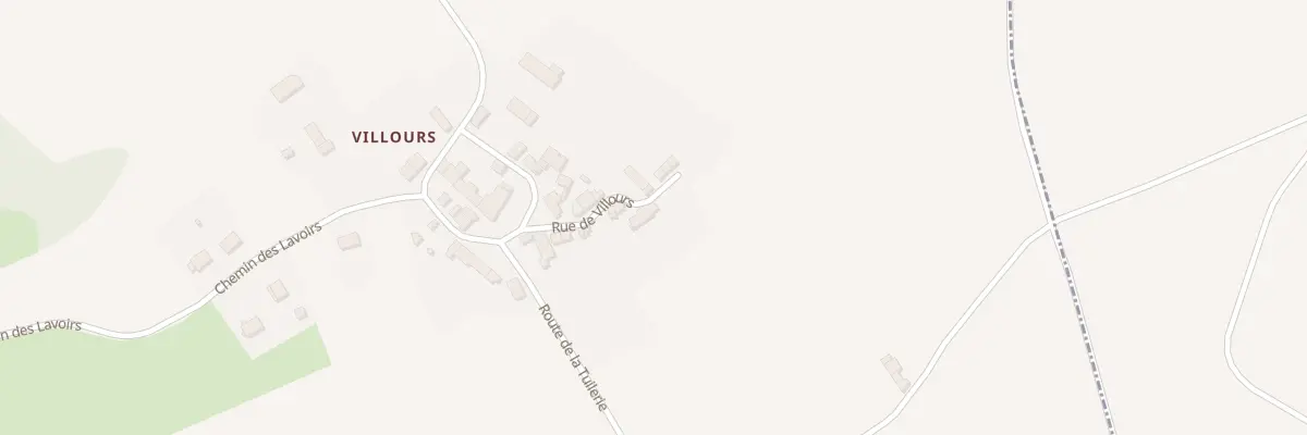 Plan du 10 Rue de Villours à Bitry