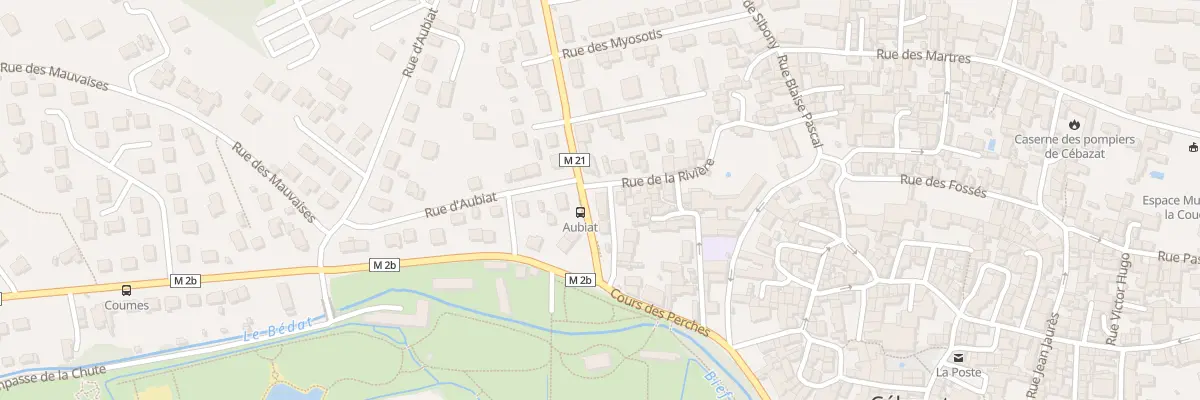 Plan du 4 Rue de Châteaugay à Cébazat