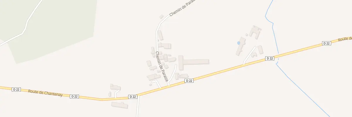 Plan du 34 Che de Paraize à Livry