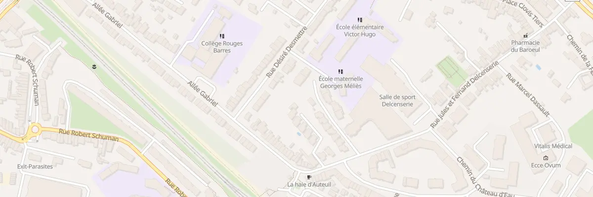 Plan du 47 Rue Désiré Desmettre à Marcq-en-Barœul