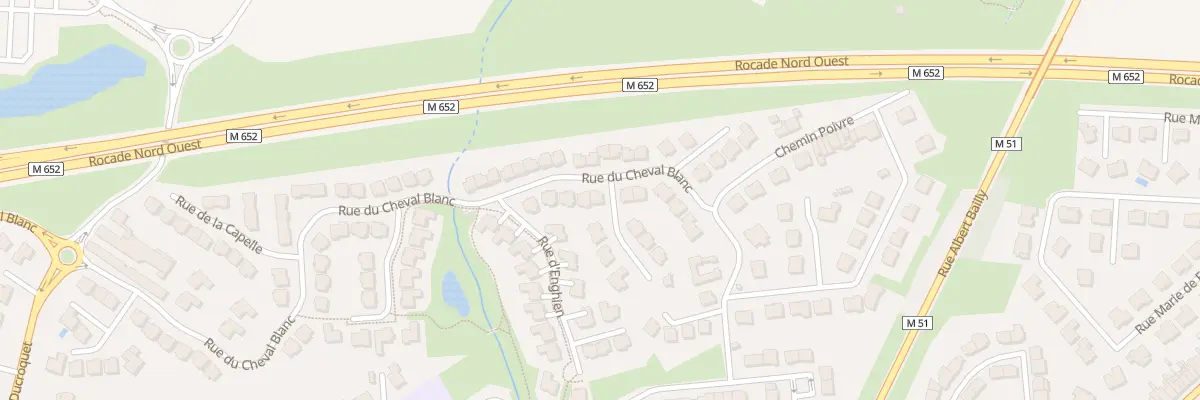 Plan du 11 Rue du Cheval Blanc à Marcq-en-Barœul