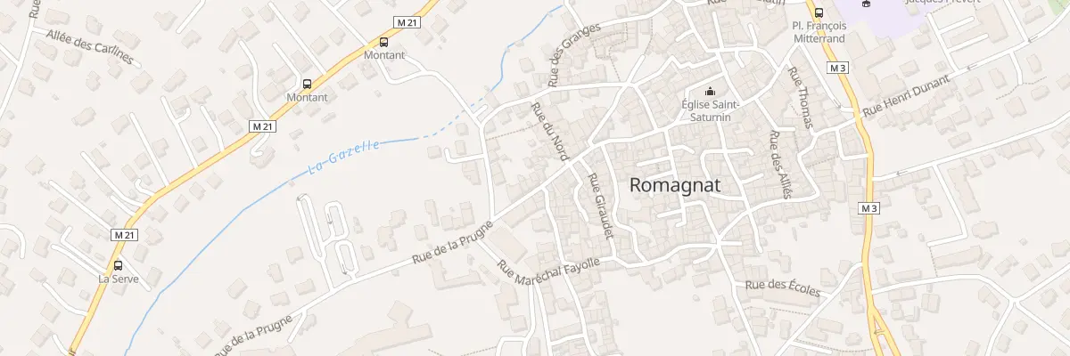 Plan du 54B Rue Mal Foch à Romagnat