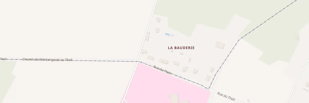Plan du 209 La Bauderie à Aulnoy