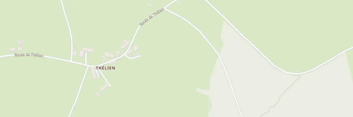 Plan du 1 Rte de Thélien à Monestier