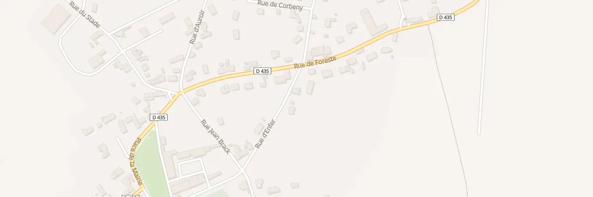 Plan du 3 Rue d’Enfer à Villers-Saint-Christophe