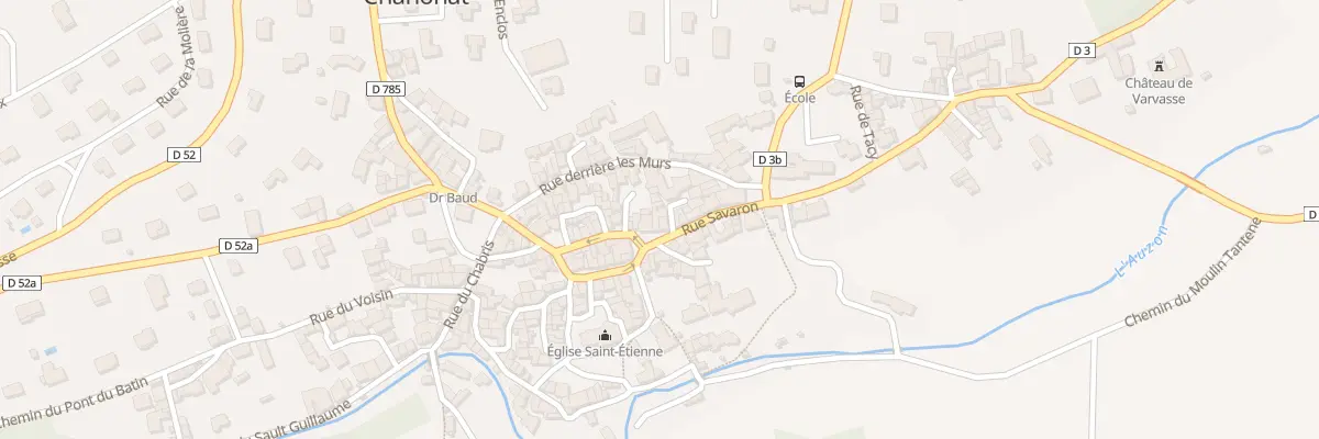 Plan du 5034 Bourg de Chanonat à Chanonat