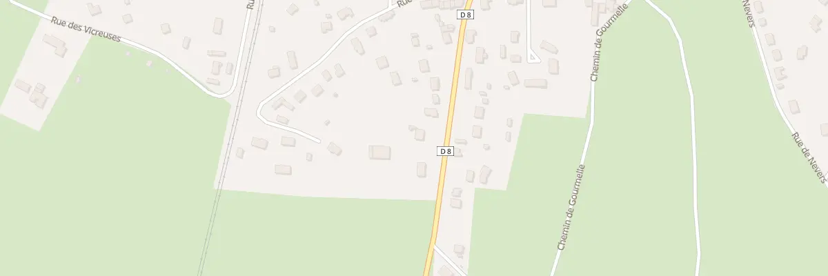 Plan du 984 Rue du Doc Faucher à Pougues-les-Eaux