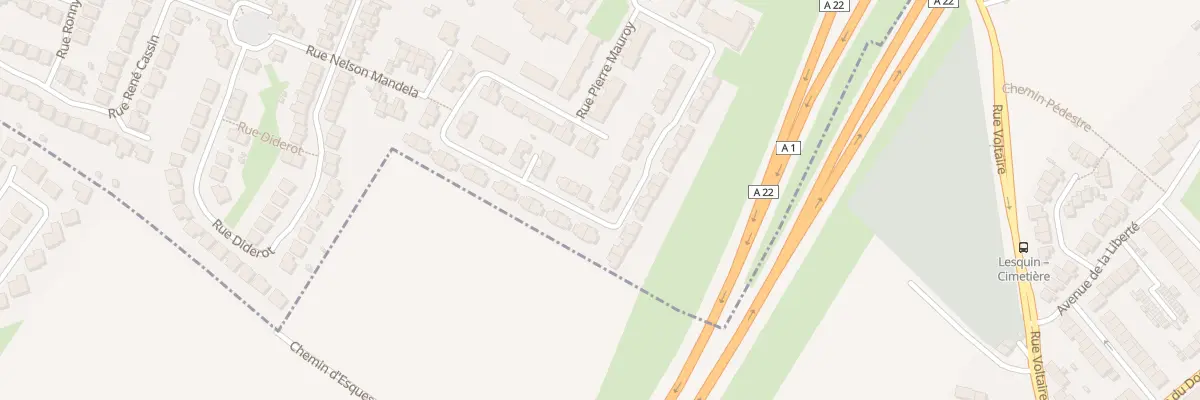 Plan du 64 Rue Pierre Mauroy à Ronchin
