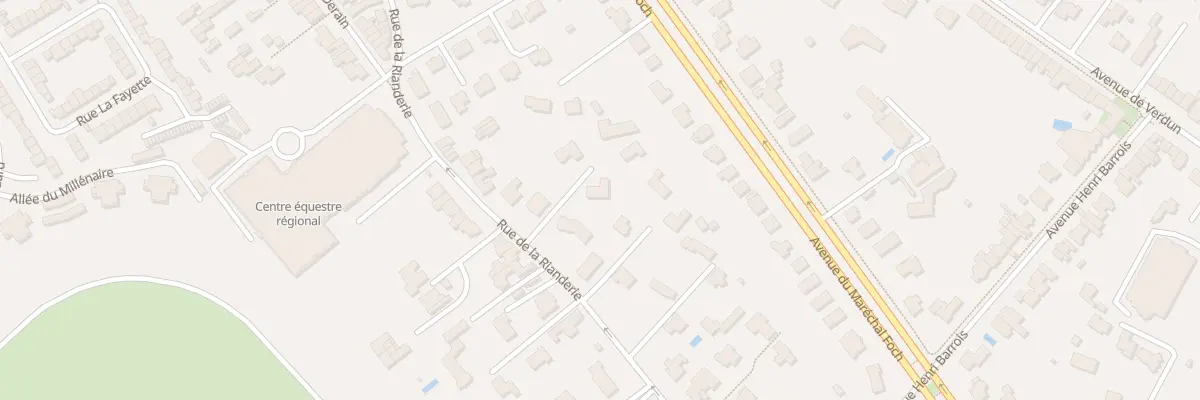 Plan du 99 Rue de la Rianderie à Marcq-en-Barœul