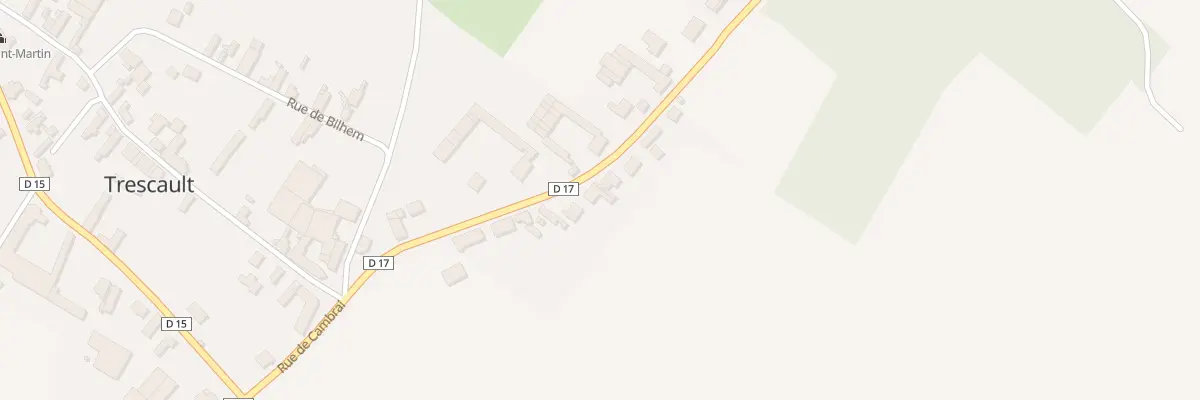 Plan du 12 Rue de Cambrai à Trescault