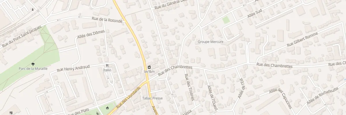 Plan du 67 Rue Marivaux à Clermont-Ferrand