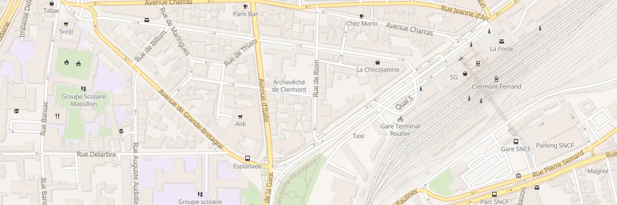 Plan du 26 Rue d’Ambert à Clermont-Ferrand