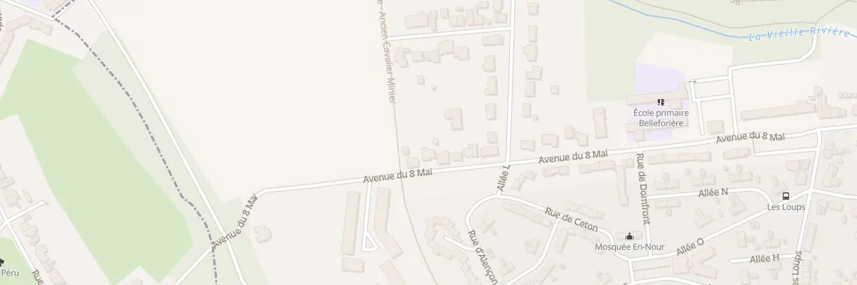 Plan du 769 Av du 8 Mai à Roost-Warendin