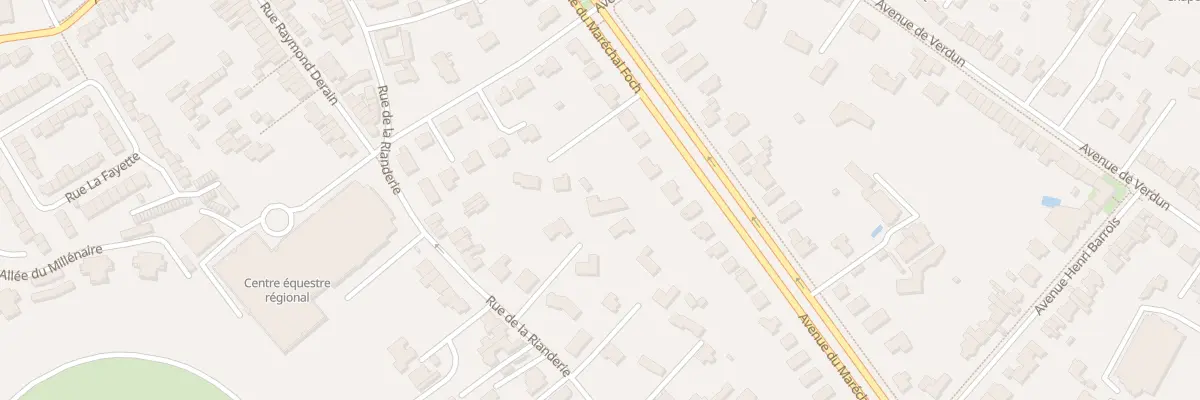 Plan du 95 Rue de la Rianderie à Marcq-en-Barœul