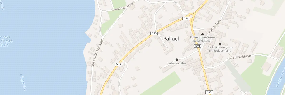 Plan du 21 Rue d’Ecourt à Palluel