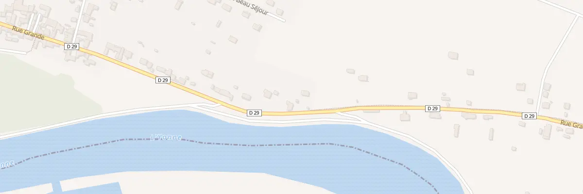 Plan du 51 Rue Grande à Misy-sur-Yonne