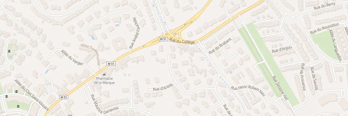 Plan du 16 Rue d’Artois à Marcq-en-Barœul