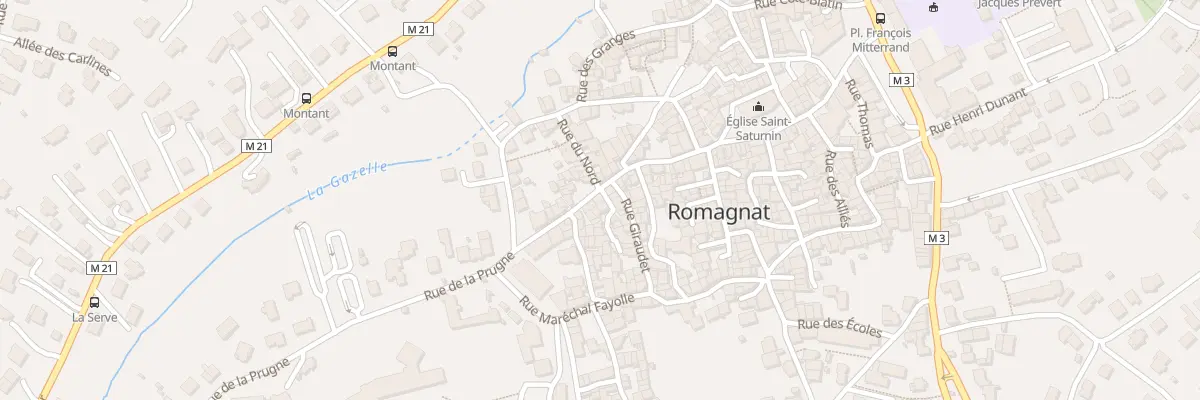 Plan du 51 Rue Mal Foch à Romagnat