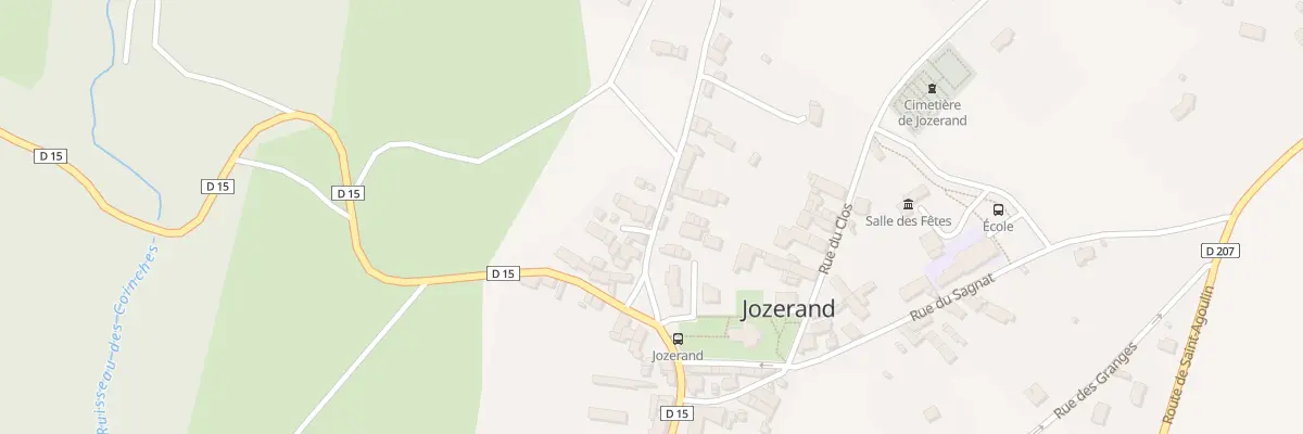 Plan du 25 Pl de la Fontaine à Jozerand