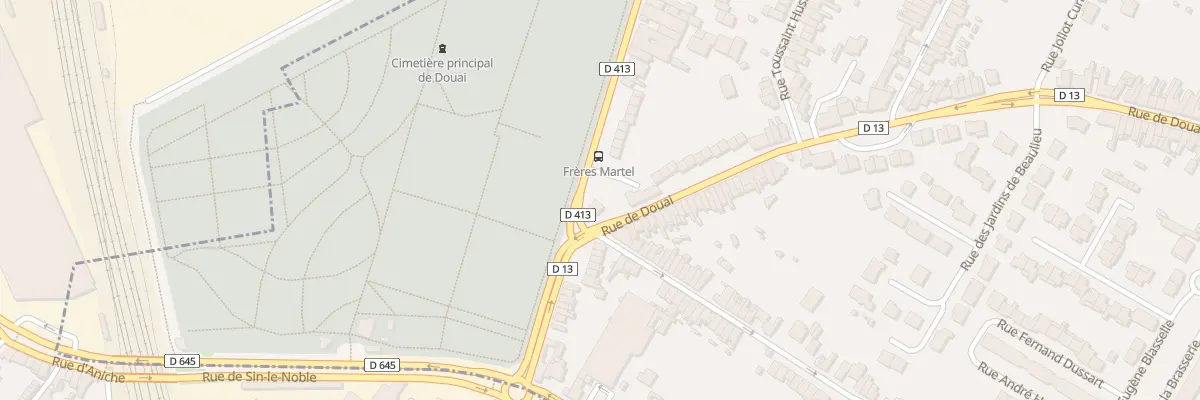 Plan du 1038A Rue de Douai à Sin-le-Noble