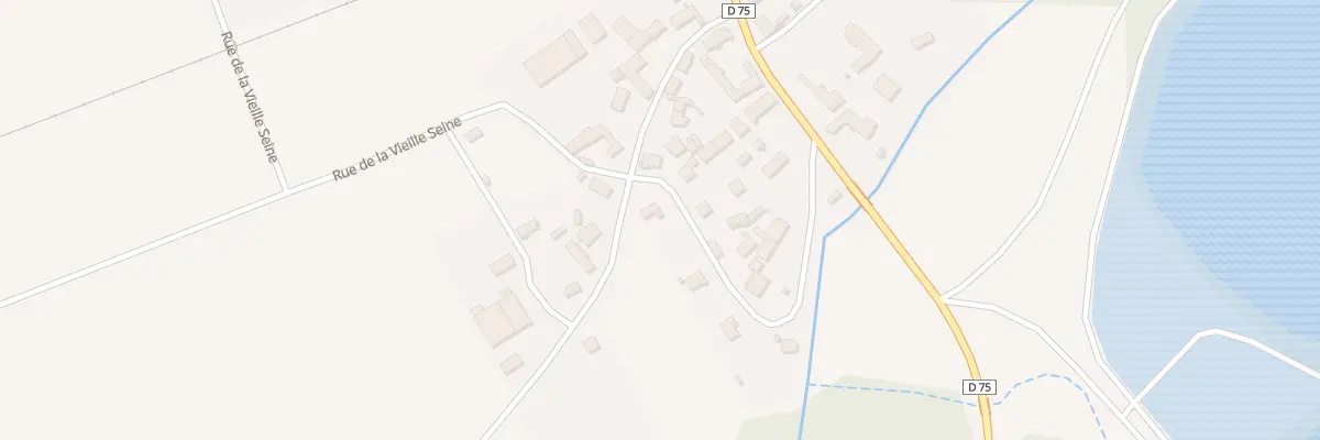 Plan du 13 Rue de la Muette à Châtenay-sur-Seine