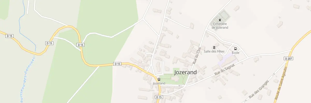 Plan du 16 Pl de la Fontaine à Jozerand
