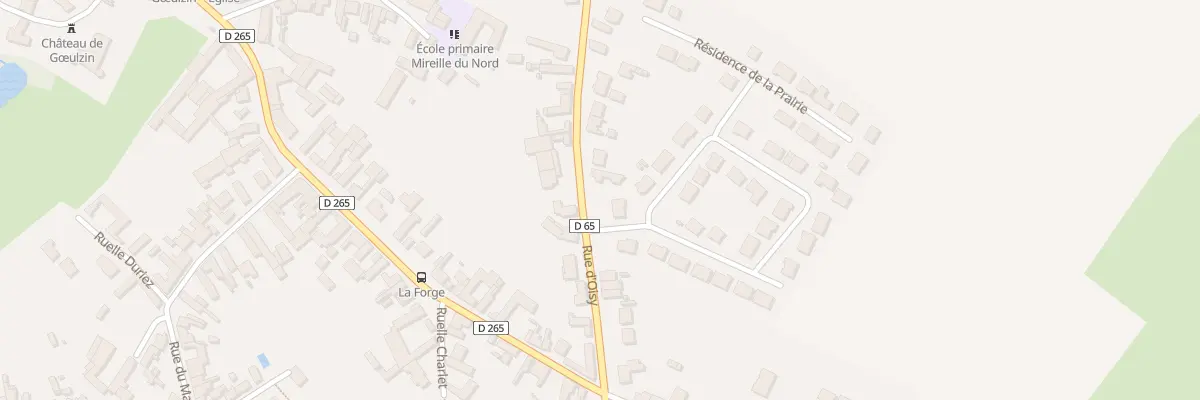 Plan du 1421 Rue d’Oisy à Gœulzin