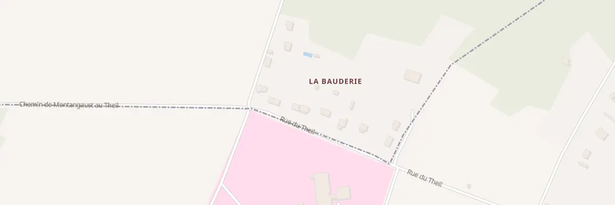 Plan du 207 La Bauderie à Aulnoy
