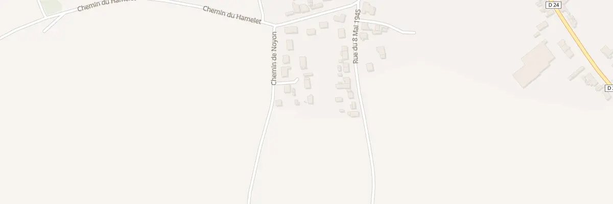 Plan du 13 Che de Noyon à Roisel