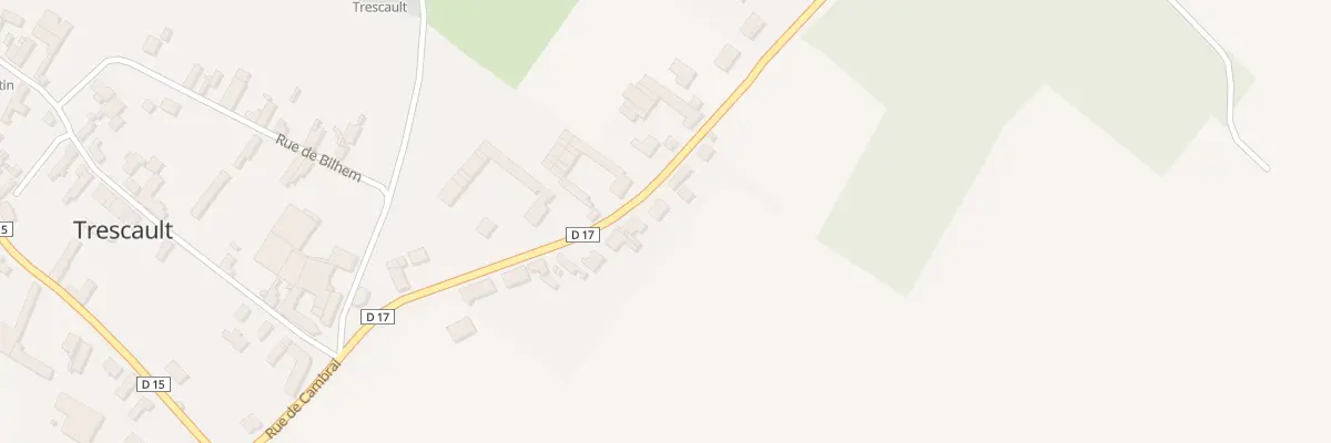 Plan du 16 Rue de Cambrai à Trescault