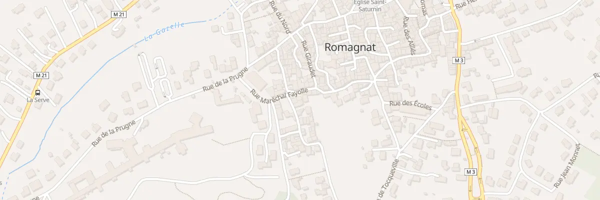 Plan du 26 Rue Mal Fayolle à Romagnat
