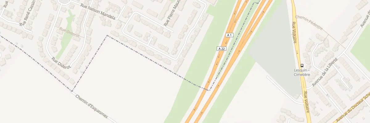 Plan du 73 Rue Pierre Mauroy à Ronchin