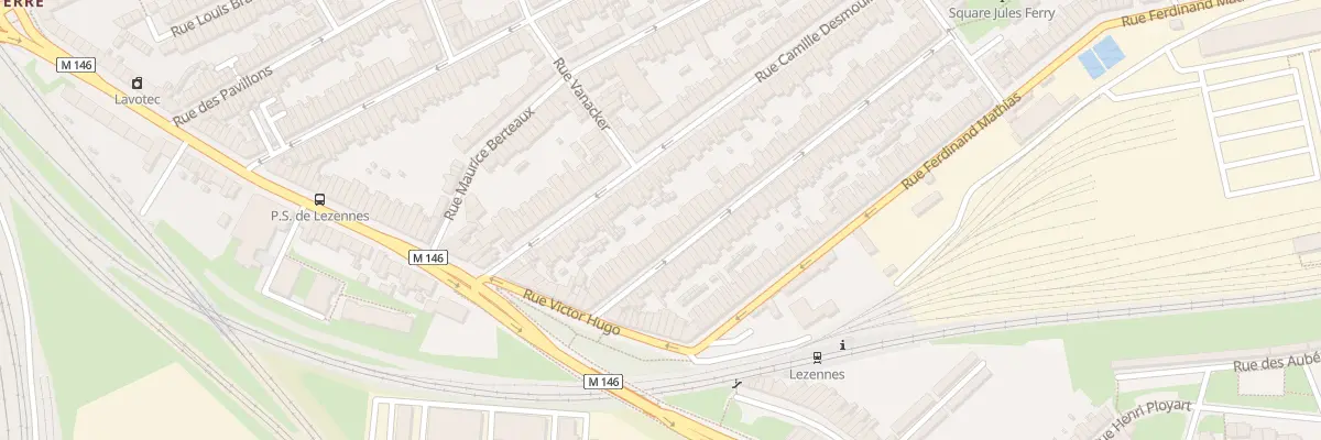 Plan du 33 Rue Ghesquières à Lille