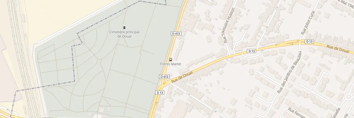 Plan du 196 Rue des Freres Martel à Sin-le-Noble