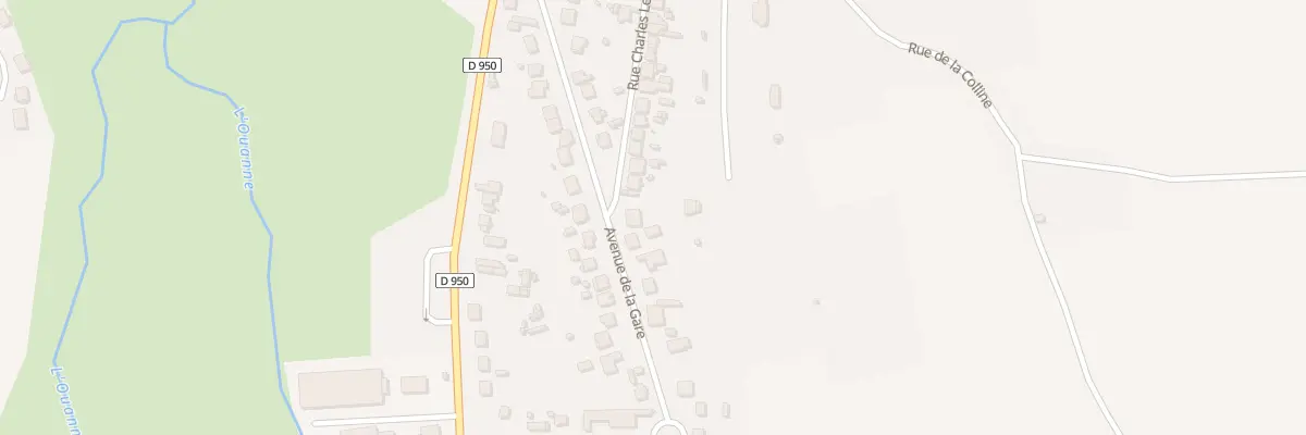 Plan du 11 Av de la Gare Charny à Charny Orée de Puisaye