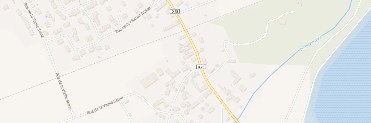 Plan du 2 Rue de la Muette à Châtenay-sur-Seine