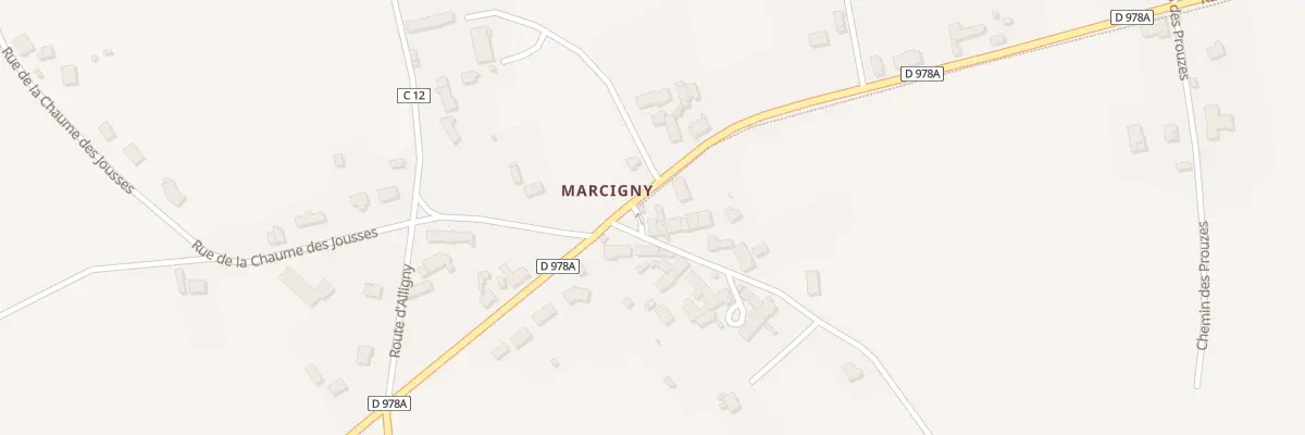 Plan du 138 Marcigny à Saint-Pierre-le-Moûtier