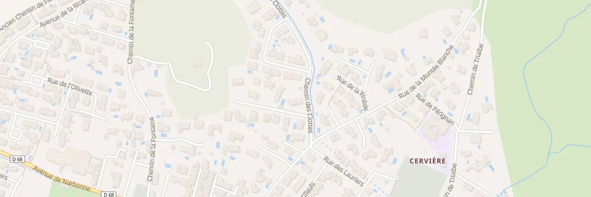 Plan du 5391 Rue du Pech Cabanel à Armissan