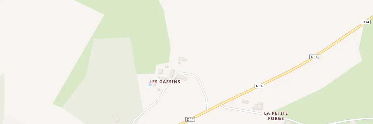Plan du 5 Les Gassins à Champignelles