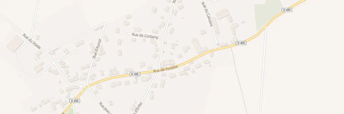 Plan du 17 Rue de Foreste à Villers-Saint-Christophe