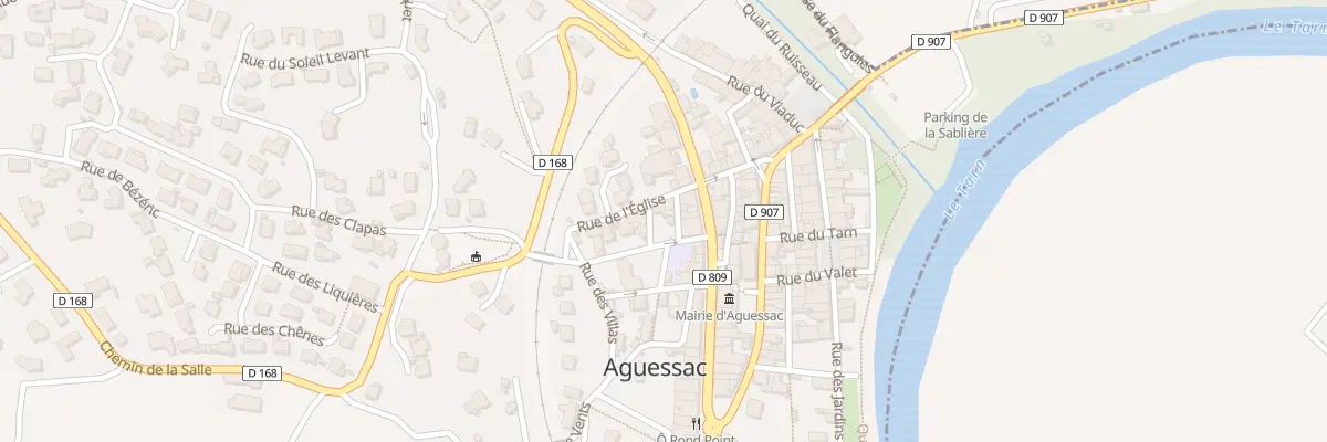 Plan du 5186 Rue des Glycines à Aguessac