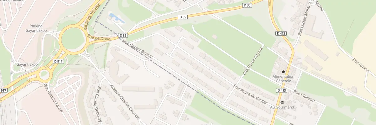 Plan du 171 Rue Pierre de Geyter à Waziers