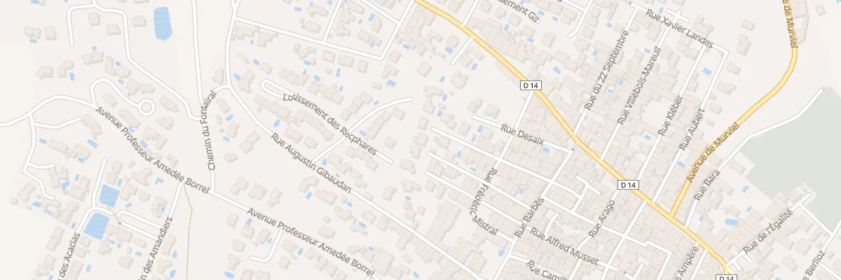 Plan du 22 Rue Tourville à Cazouls-lès-Béziers