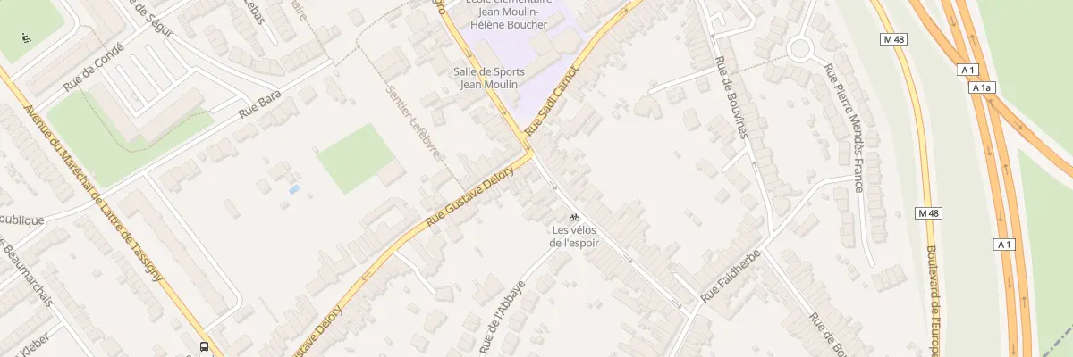 Plan du 47 Rue Roger Salengro à Ronchin