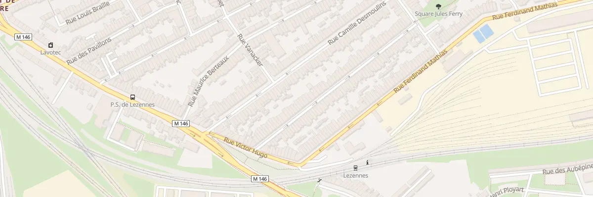 Plan du 43 Rue Ghesquières à Lille