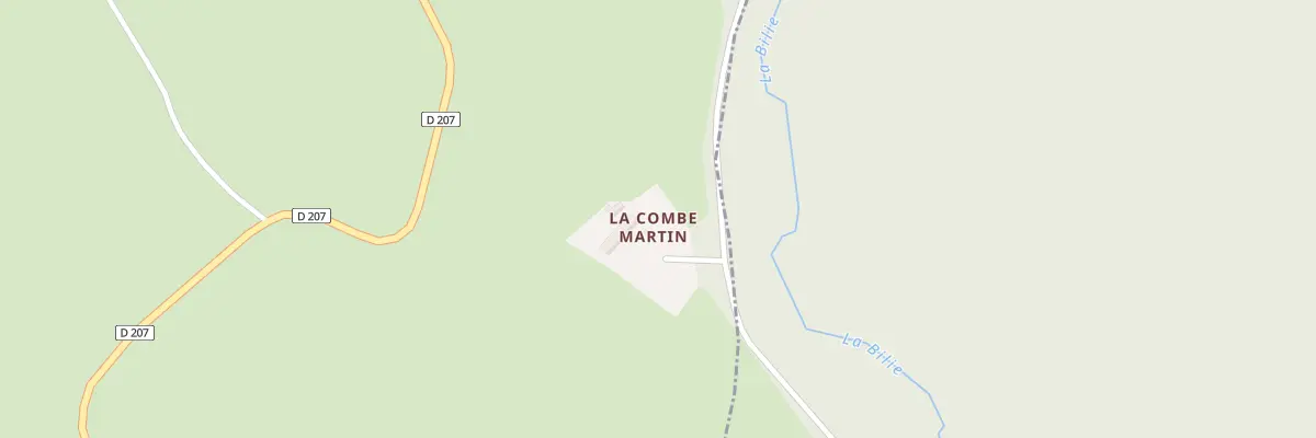 Plan du 1 La Combe Martin à Saint-Quintin-sur-Sioule