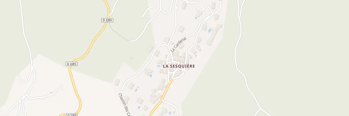 Plan du 5199 La Sesquiere à Taussac-la-Billière