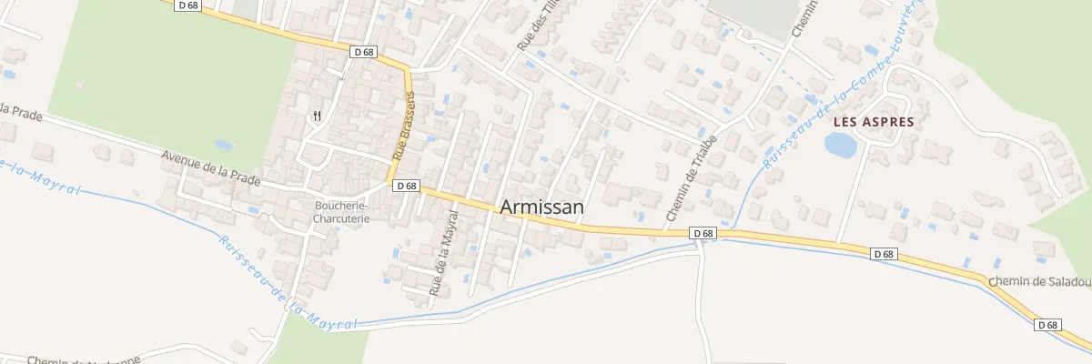 Plan du 6 Rue de l’Aire à Armissan
