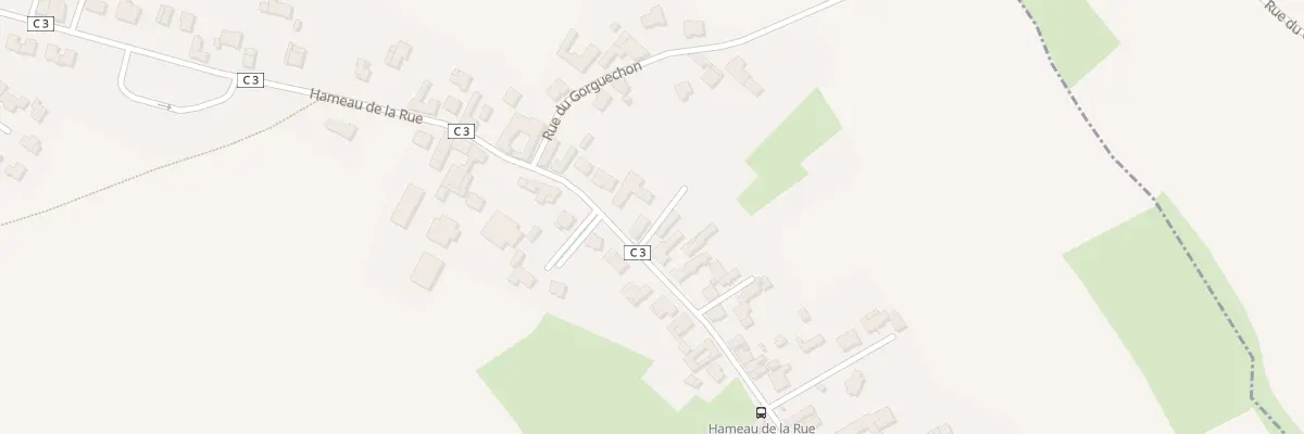 Plan du 833 Rue Hameau de la Rue à Moncheaux