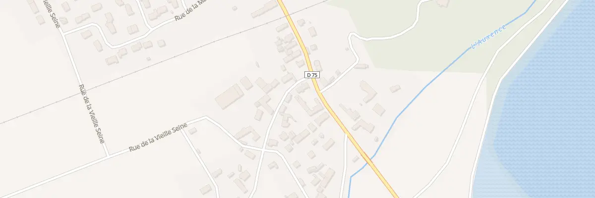 Plan du 30 Rue de la Gare à Châtenay-sur-Seine